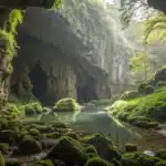 cave cachée en auvergne