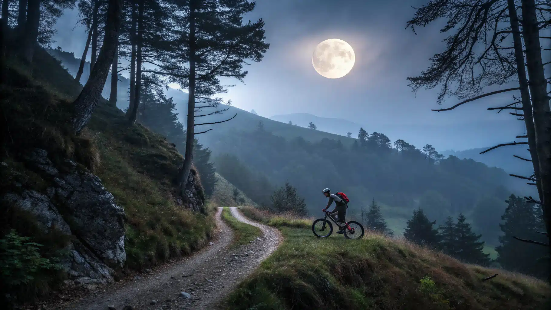 Découverte des sentiers secrets d’Auvergne pour les passionnés de VTT nocturnes